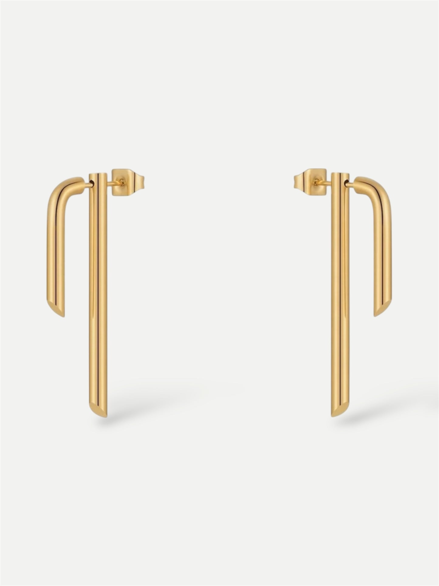 Curve Jacket Earring