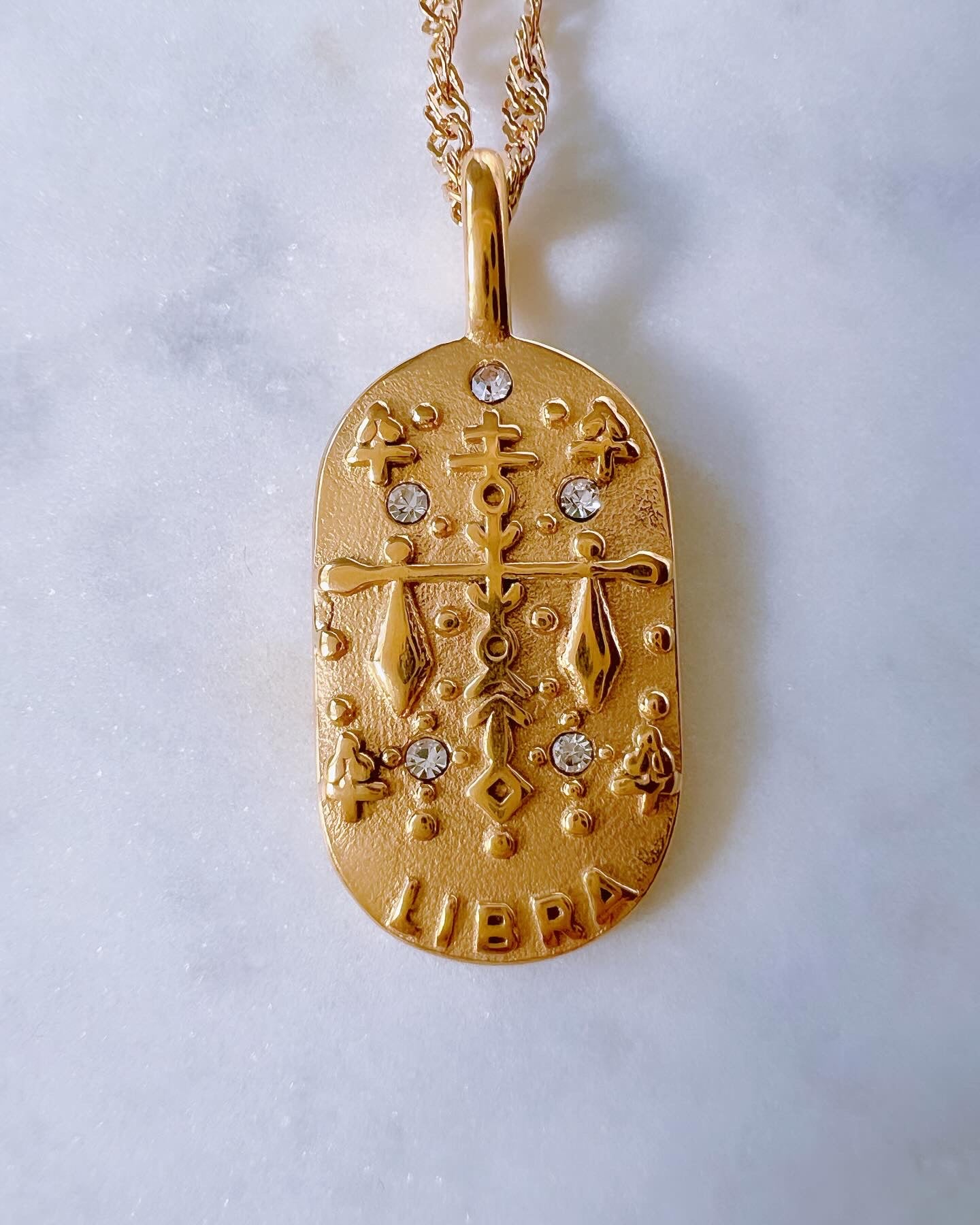 Zodiac Pendant Necklace
