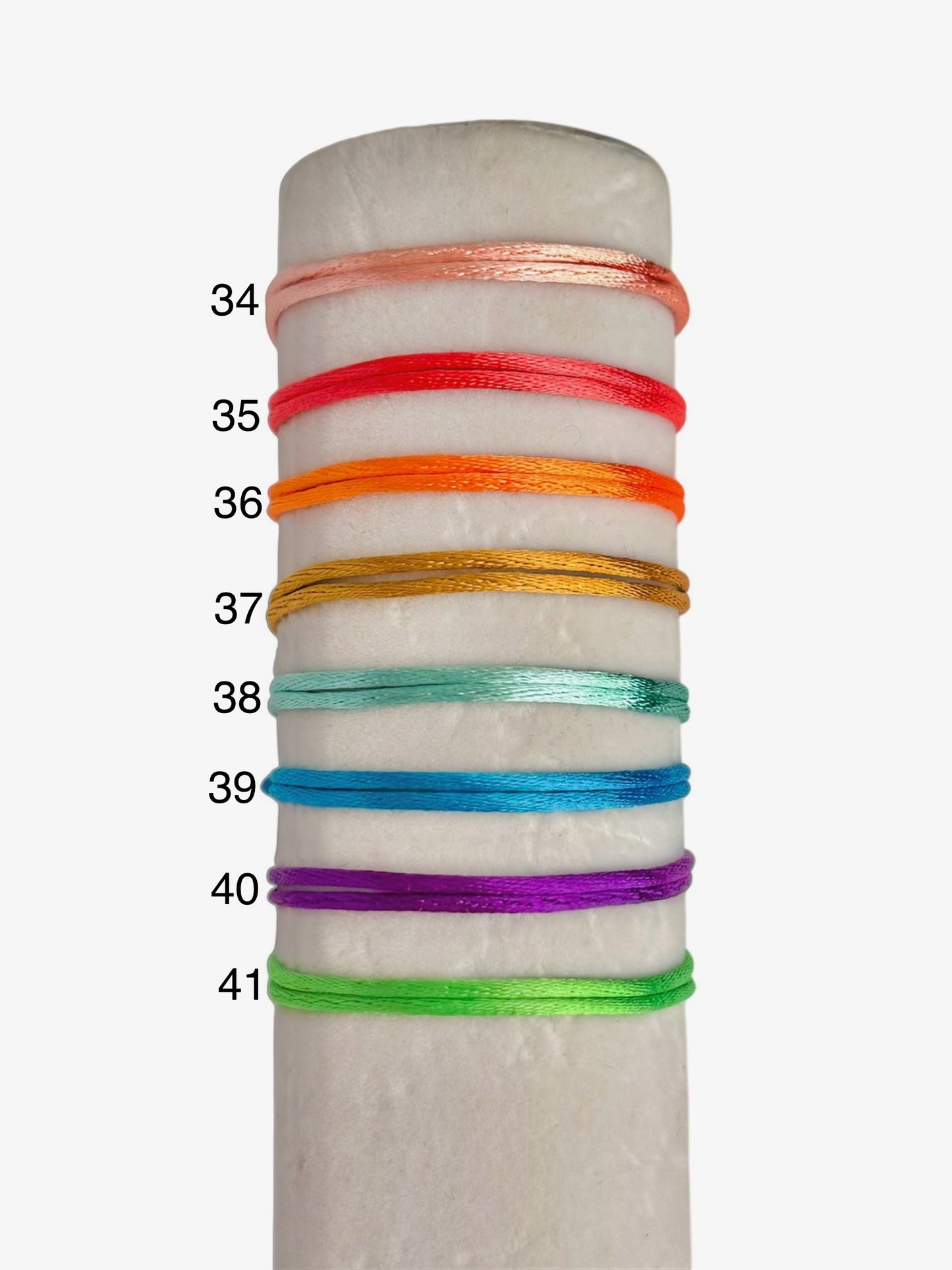 Sparkle bubble cord necklace