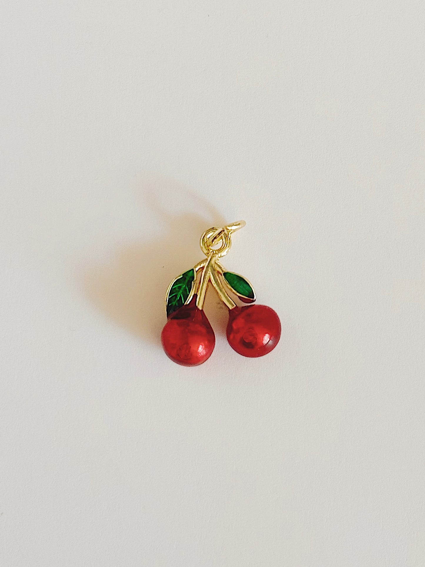 3D cherries Charm