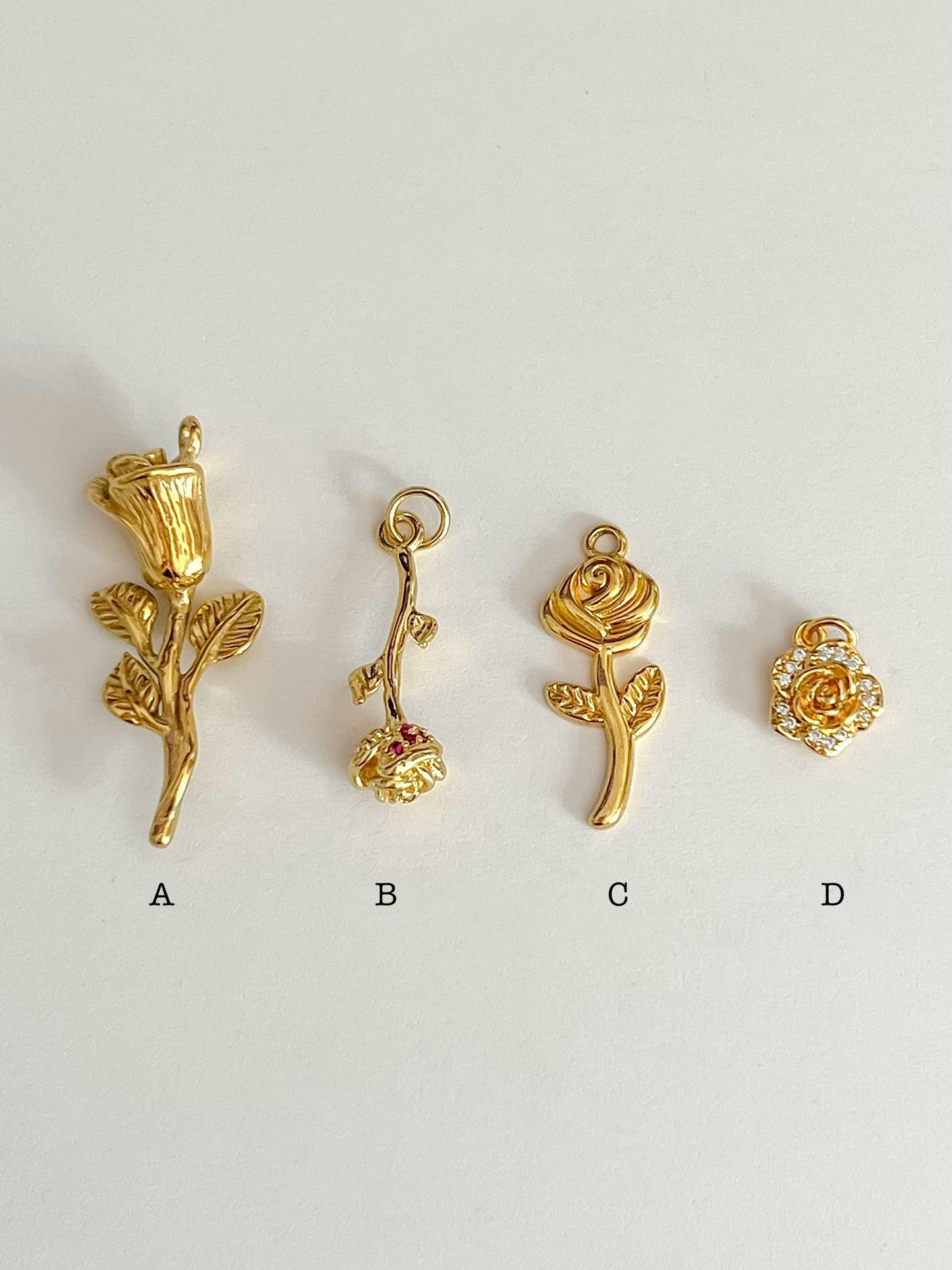 Rose charms