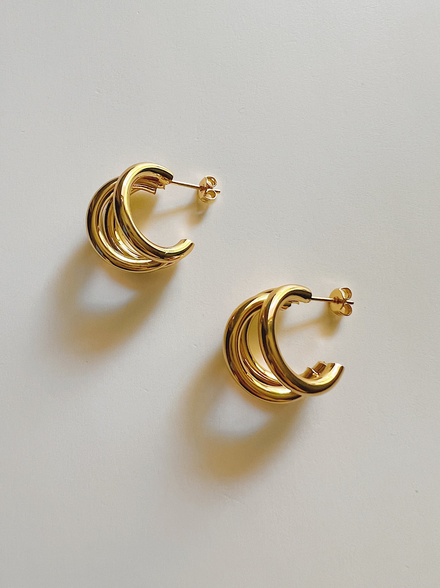 Triple Hoops Earrings