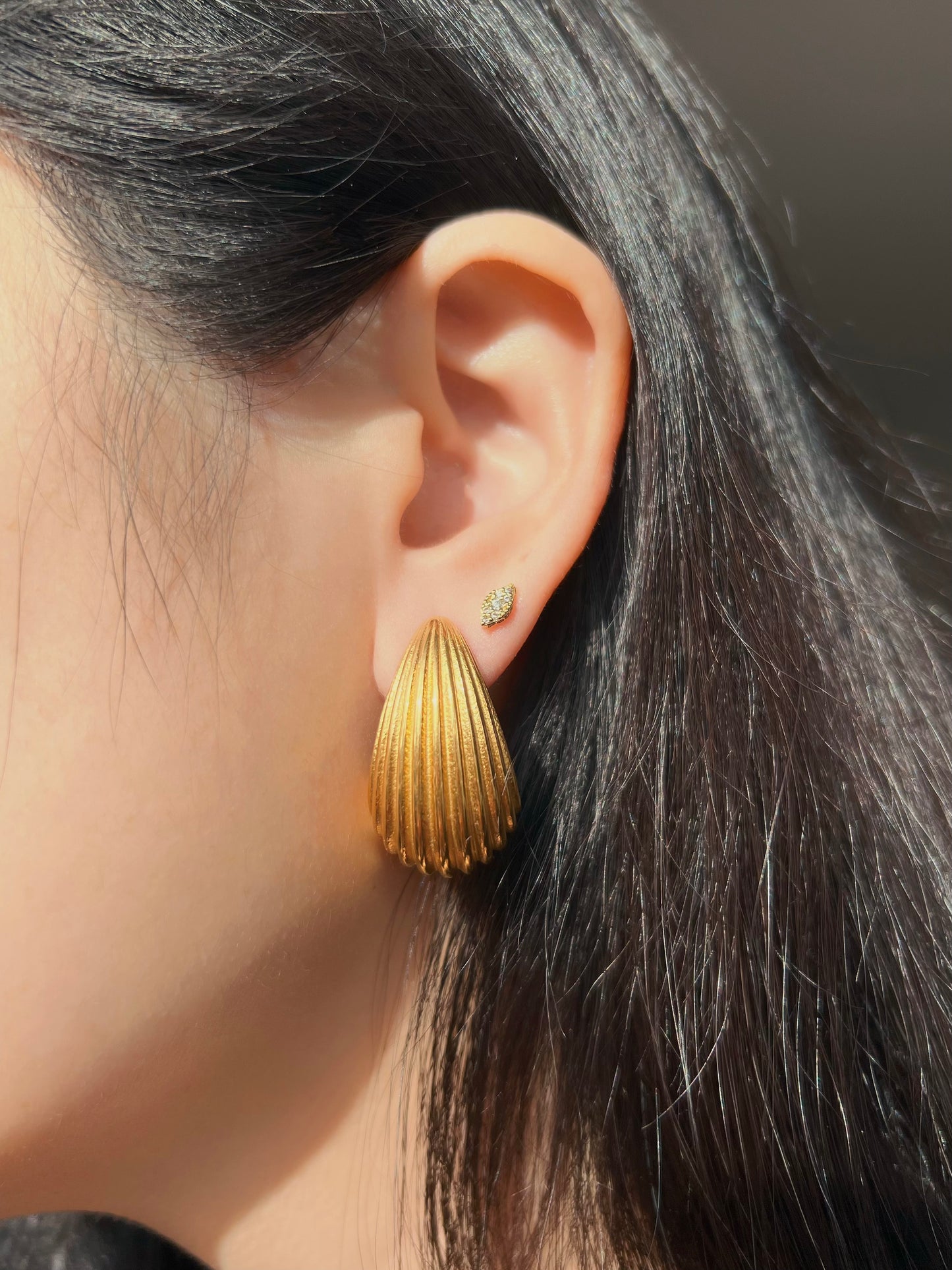 Texture Drop Earrings