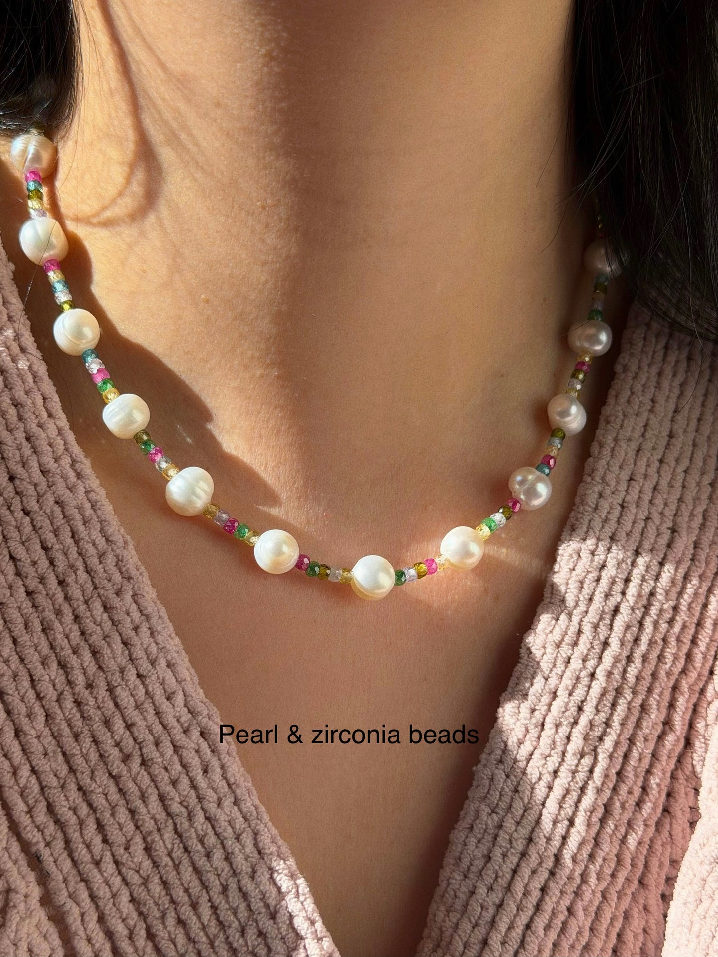 Sadie Pearl necklace