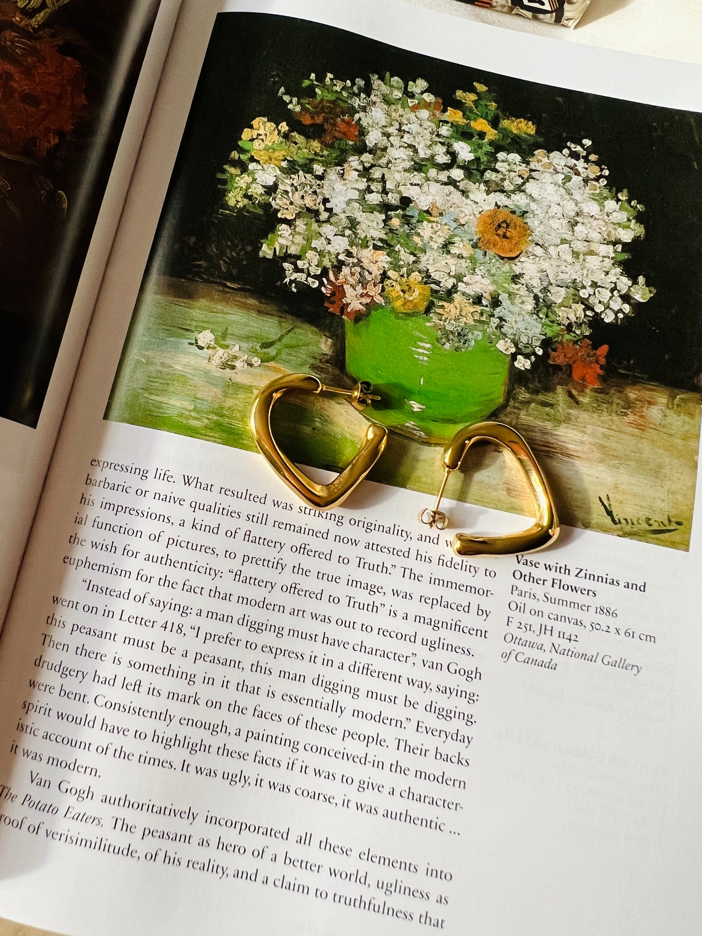 Open Heart Earrings - Paumi