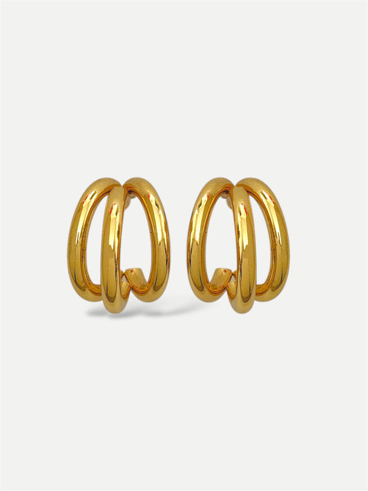 Triple Hoops Earrings