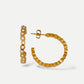 Cindy hoop earrings