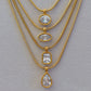 Melrose pendant necklace