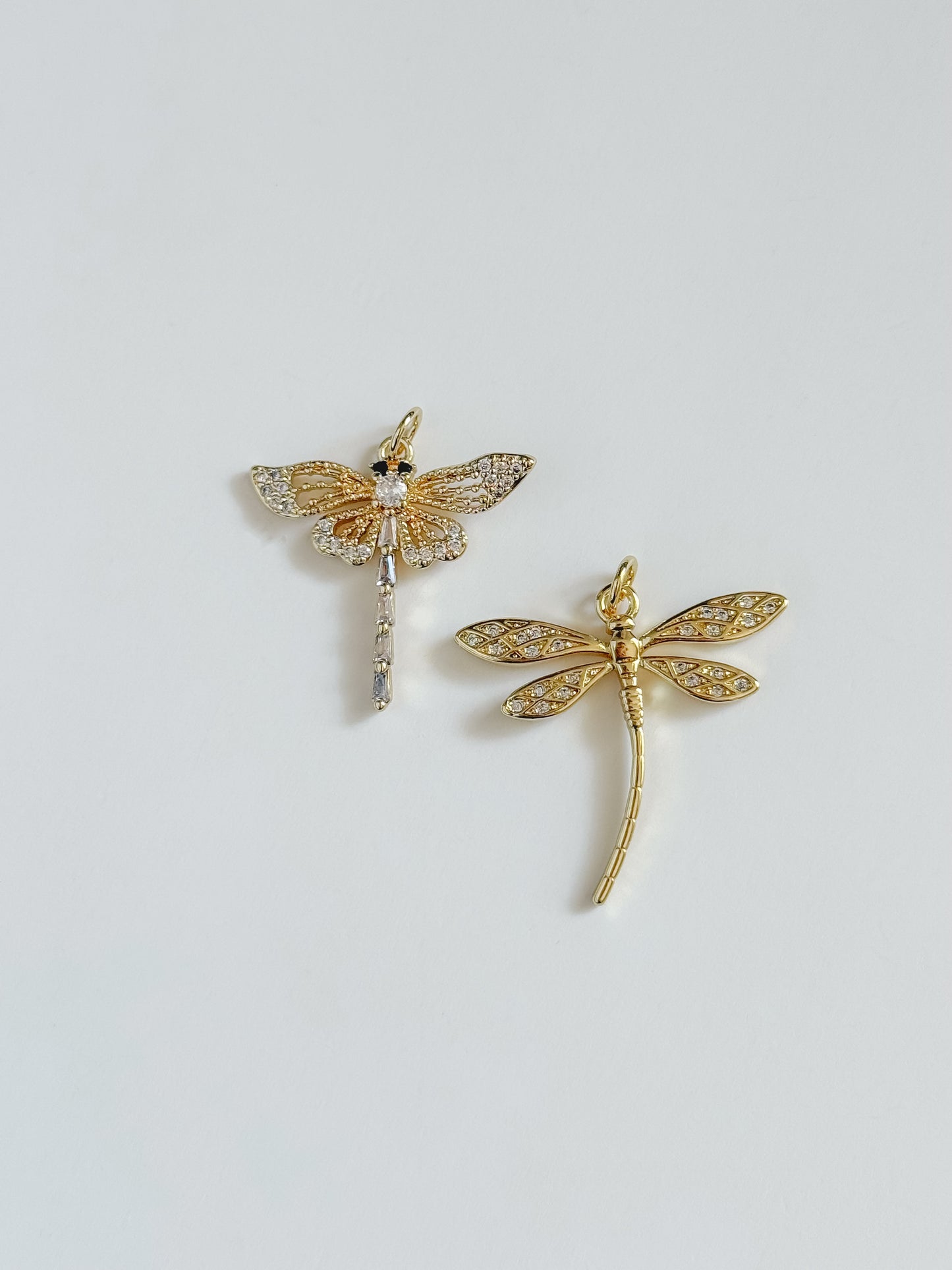 Dragonfly charms