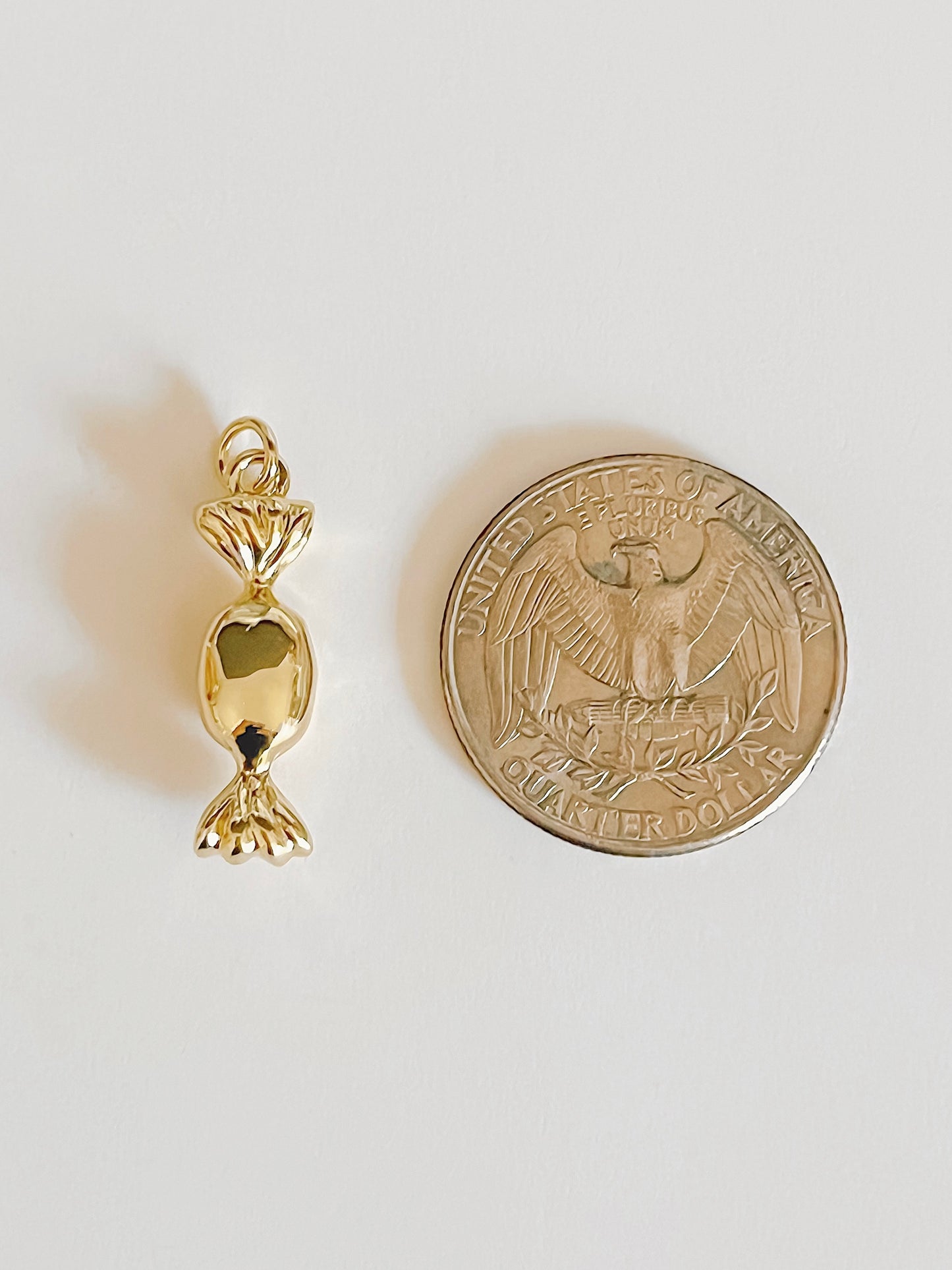 Golden candy charm