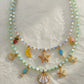 Sorbet charms necklace