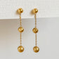Acacia drop beads earrings