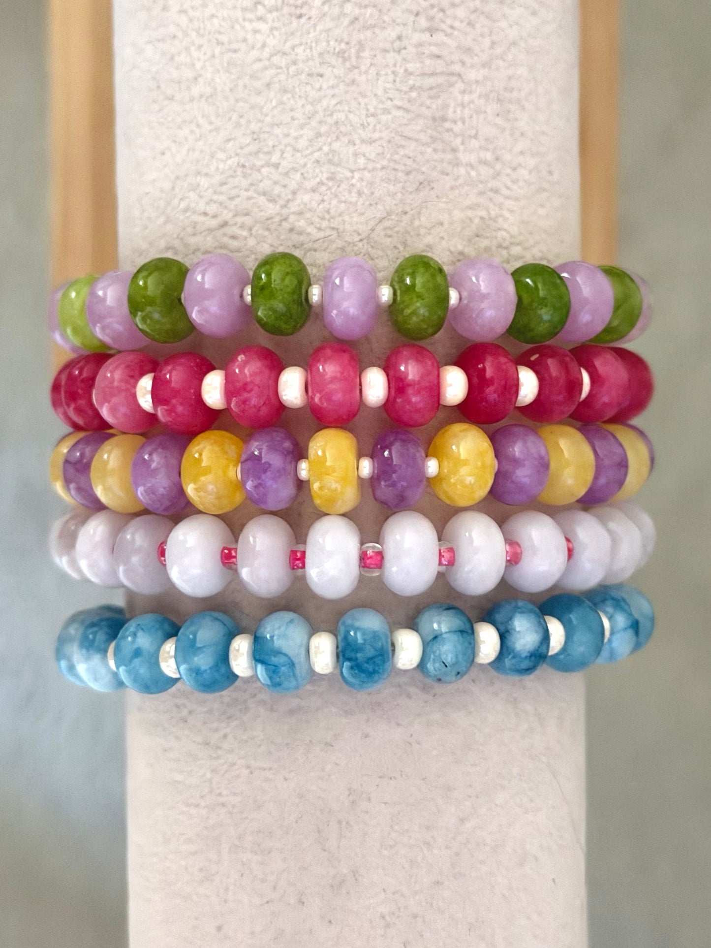 Chiffon beads bracelet
