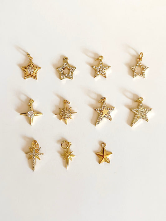 Stars charms
