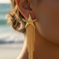 Sea star dangle earring
