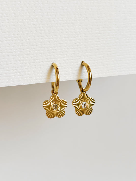 Forget me not earrings