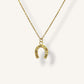 Shine horseshoe necklace