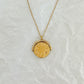 Celestial flip pendant necklace