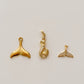 Sea life charms: mermaid