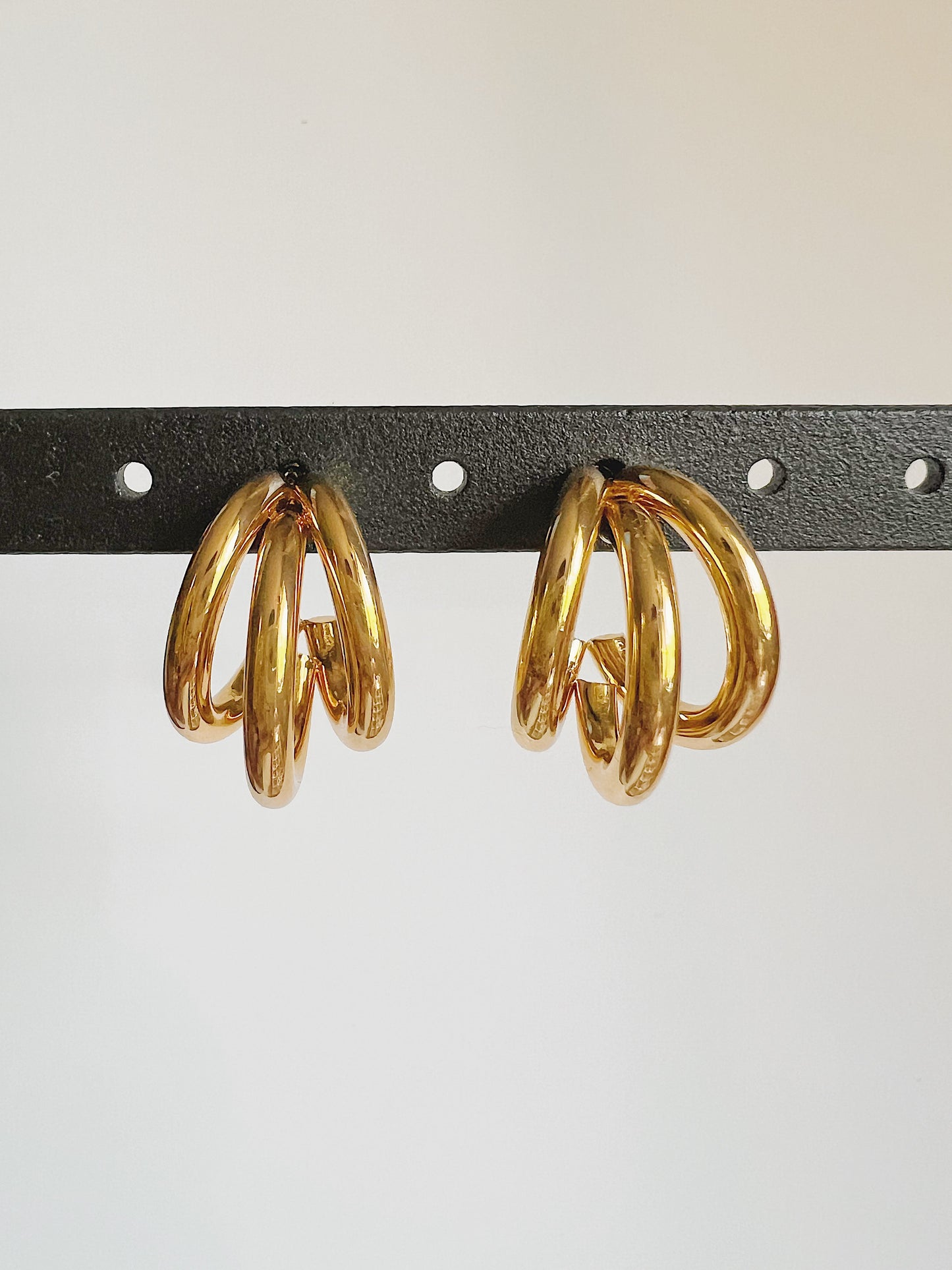 Triple Hoops Earrings