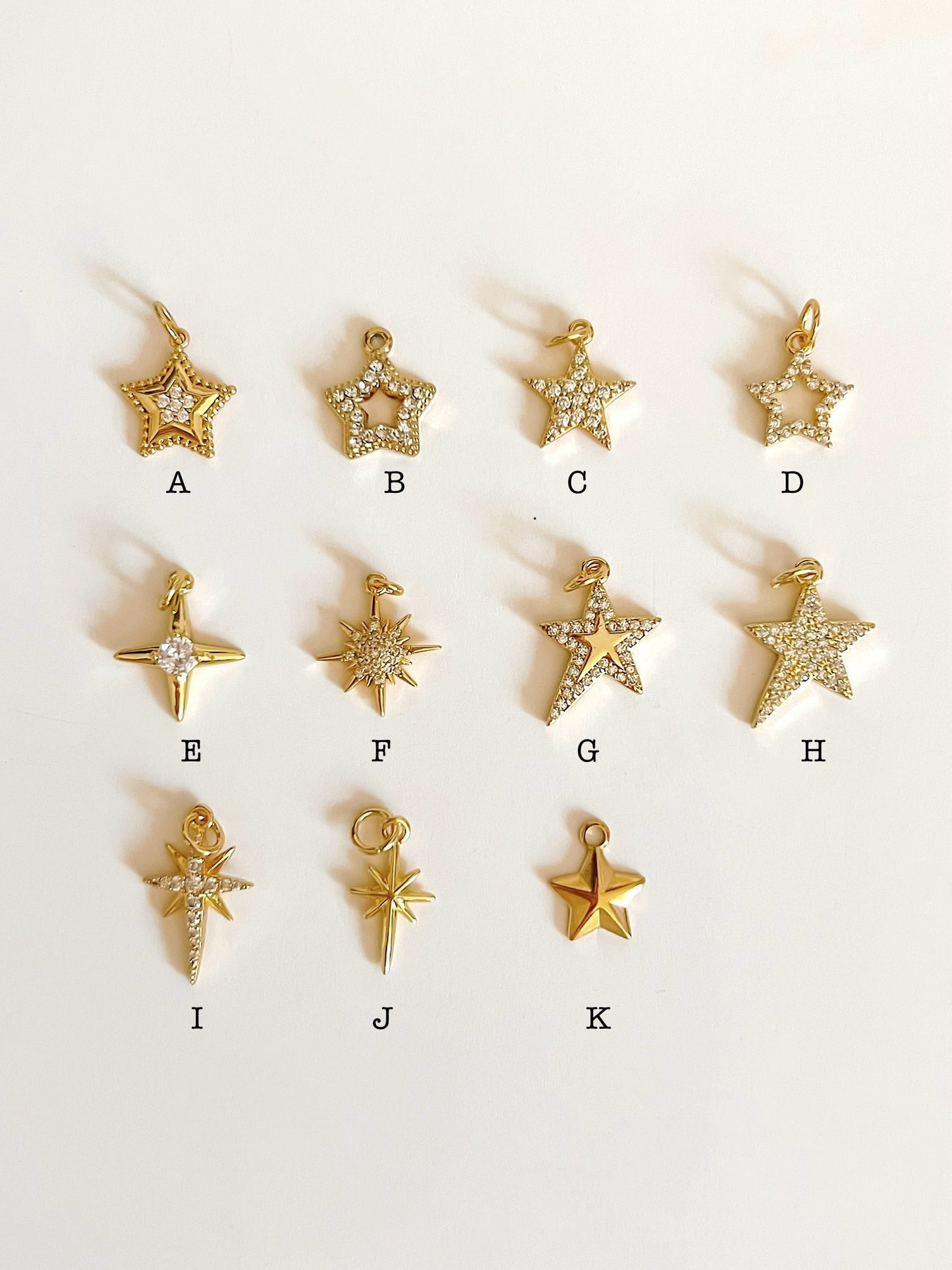 Stars charms