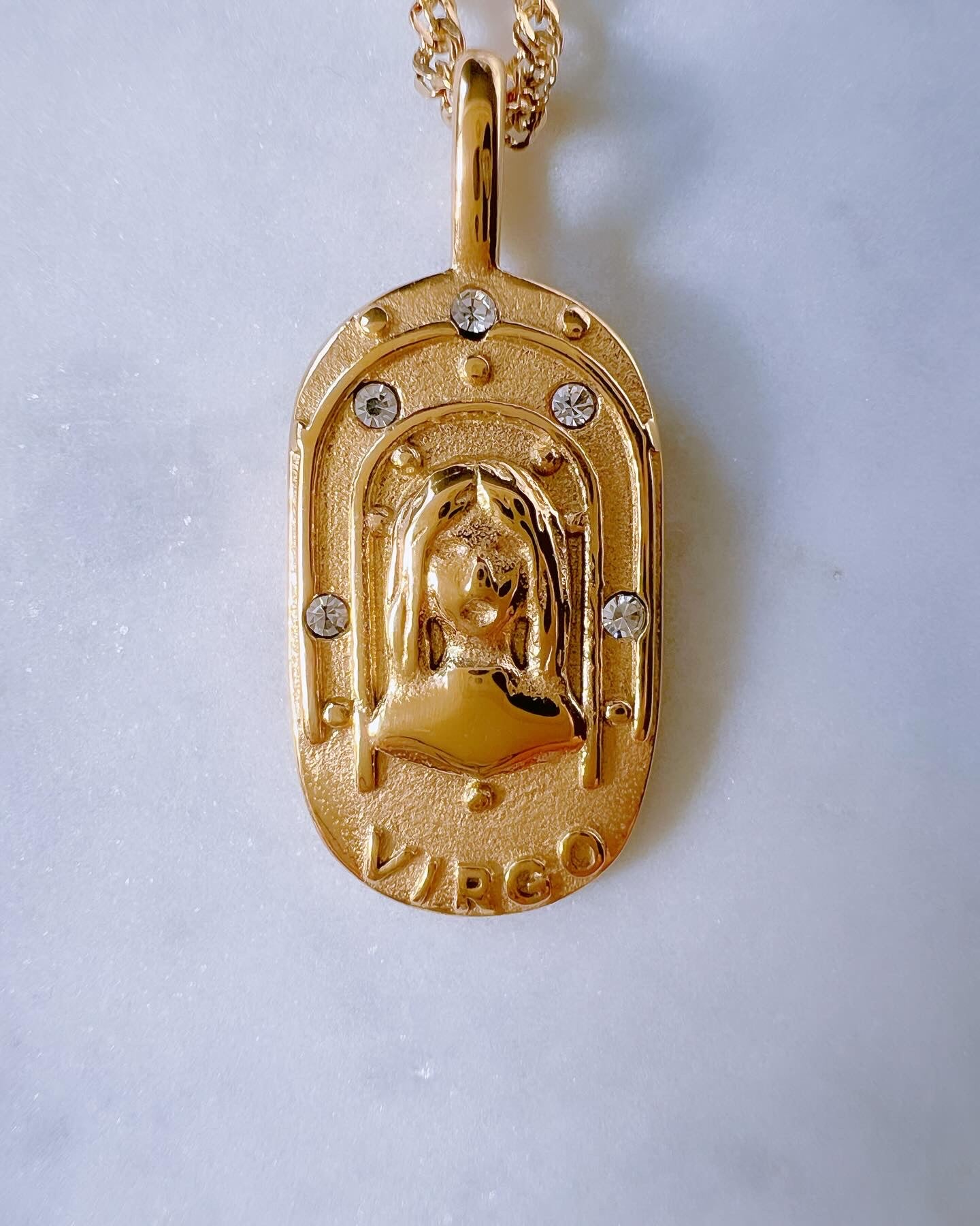 Zodiac Pendant Necklace