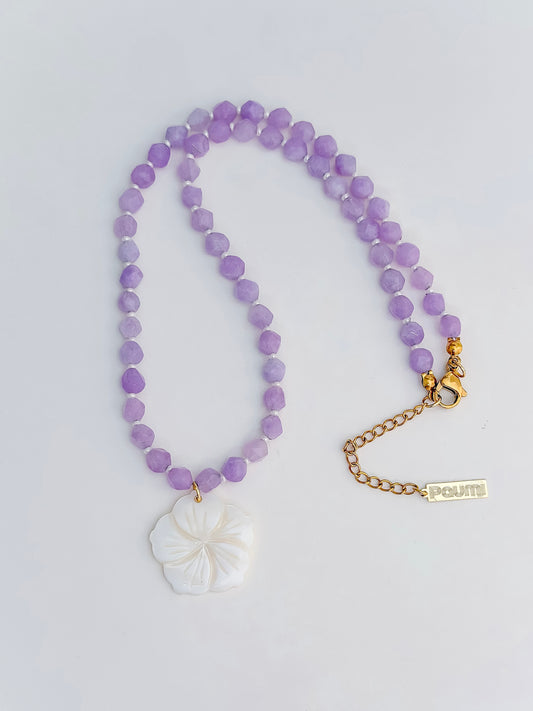Lilac necklace