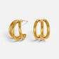 Triple Hoops Earrings
