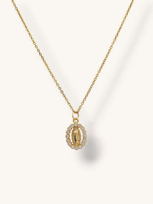 Virgin Mary necklace
