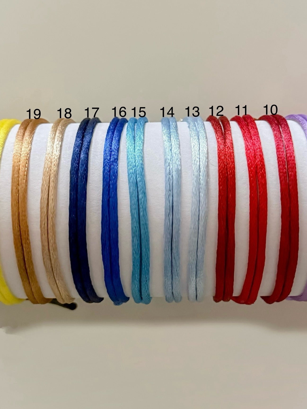 Initial Cord bracelet