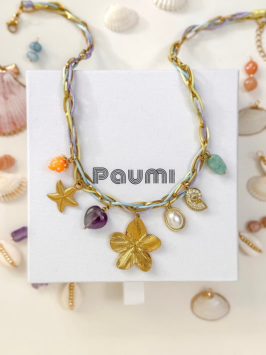 Burano charms necklace