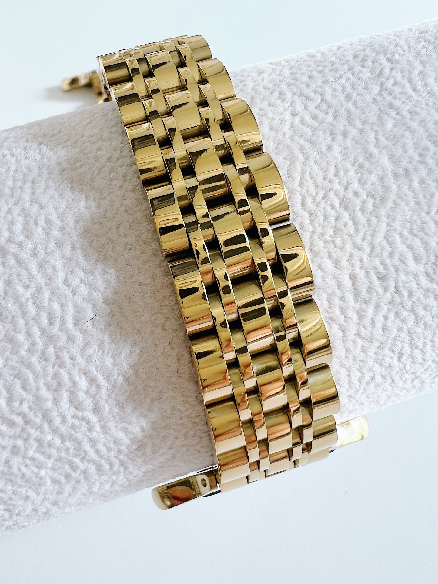 Classic Stainless Steel Watch Band