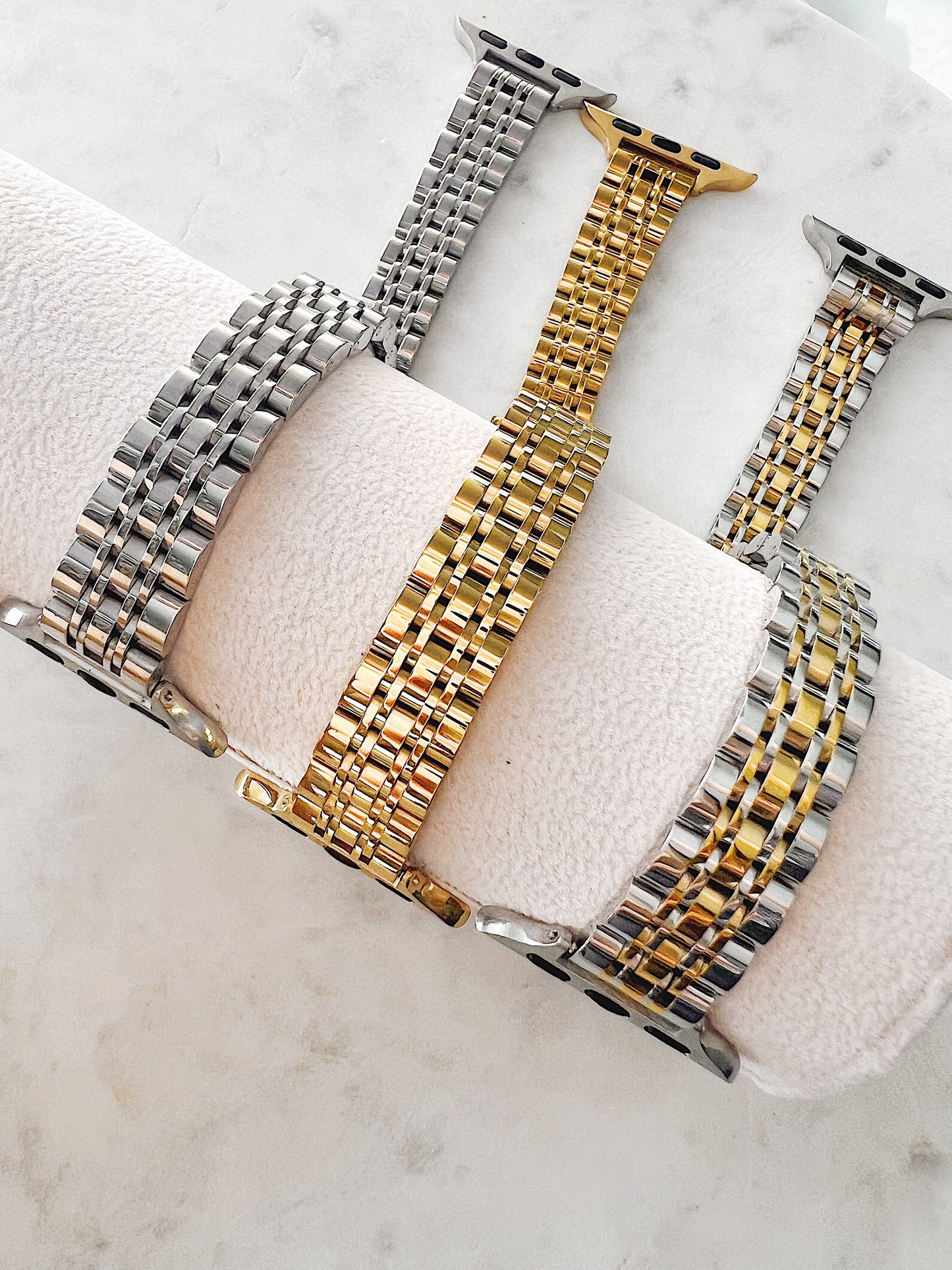 Classic Stainless Steel Watch Band