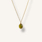 Oval drop Necklace