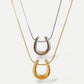 Horseshoe necklace