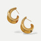 Curved earrings