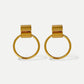Door knocker earring