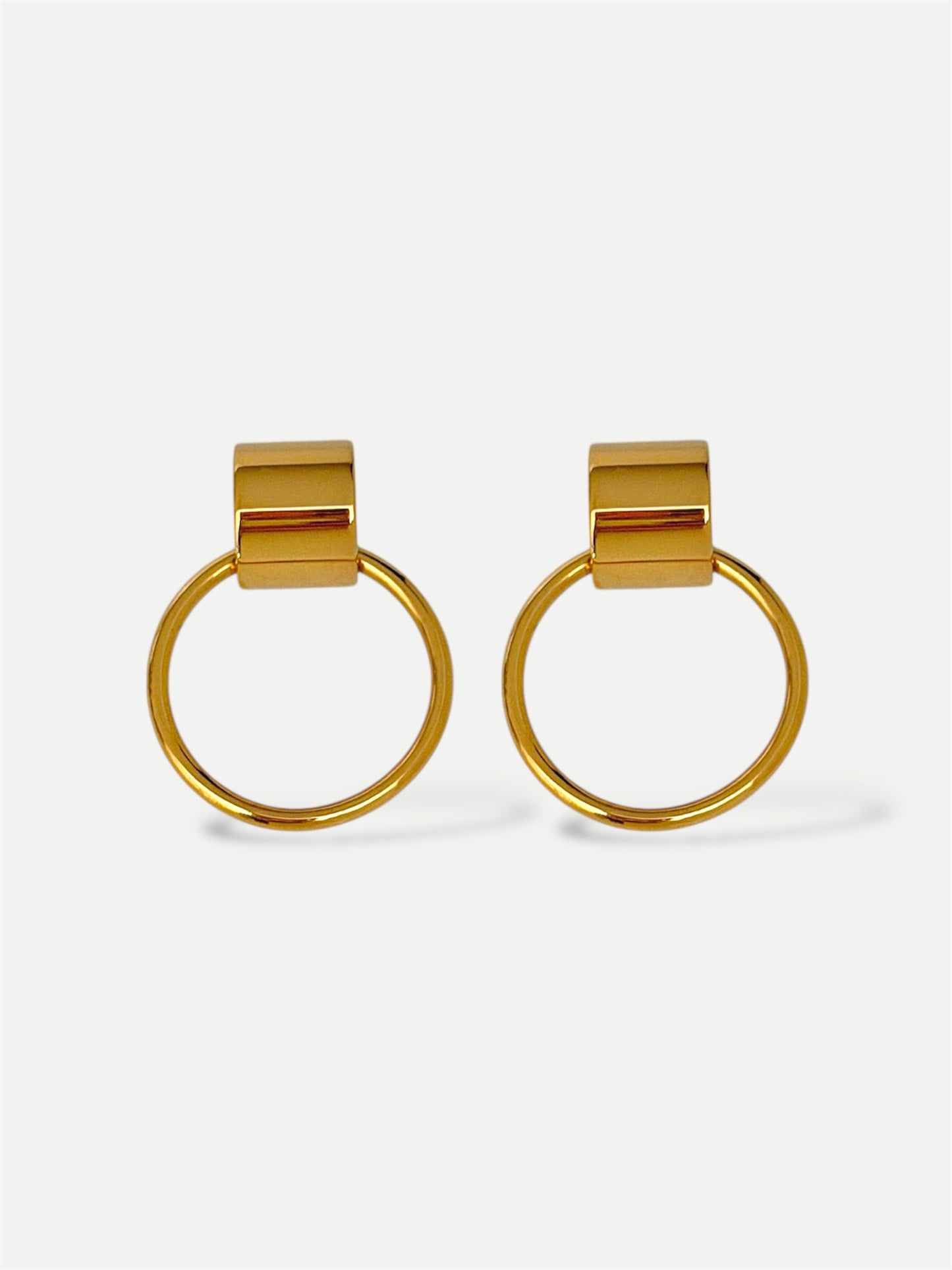 Door knocker earring
