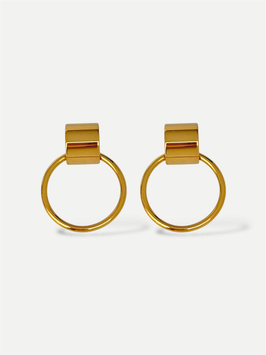 Door knocker earring