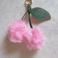 Cherries Keychain