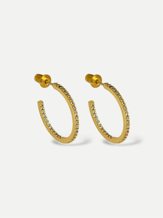 Ava Hoops Earrings