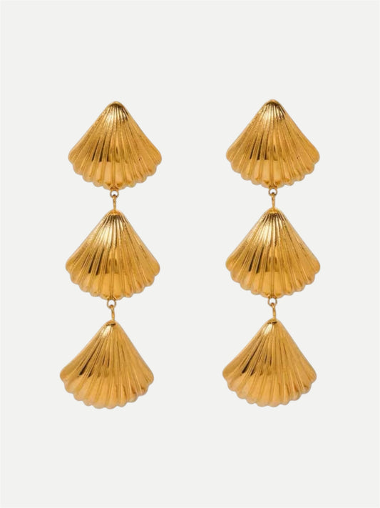 Dangle seashells earring