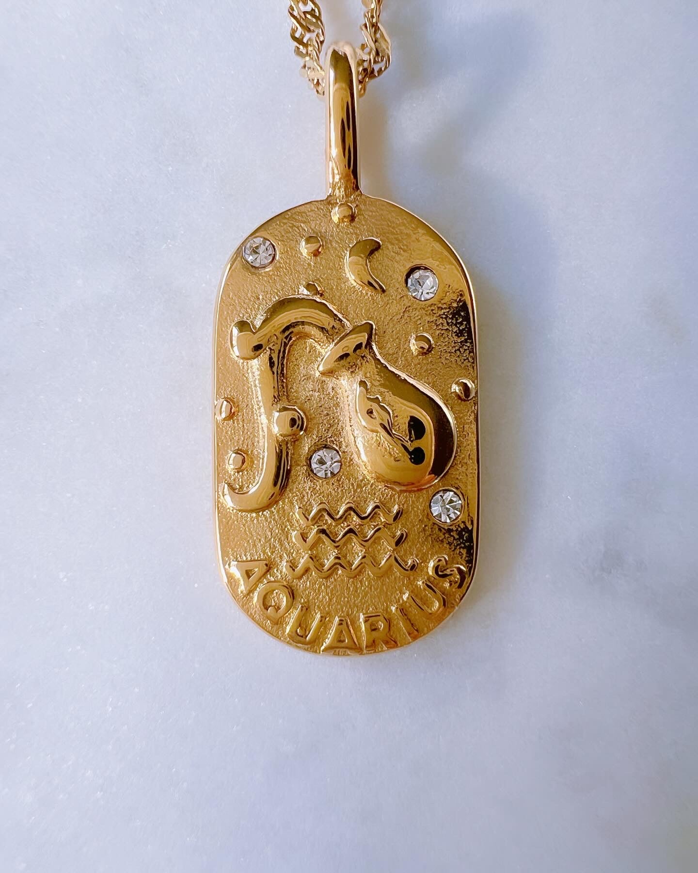 Zodiac Pendant Necklace