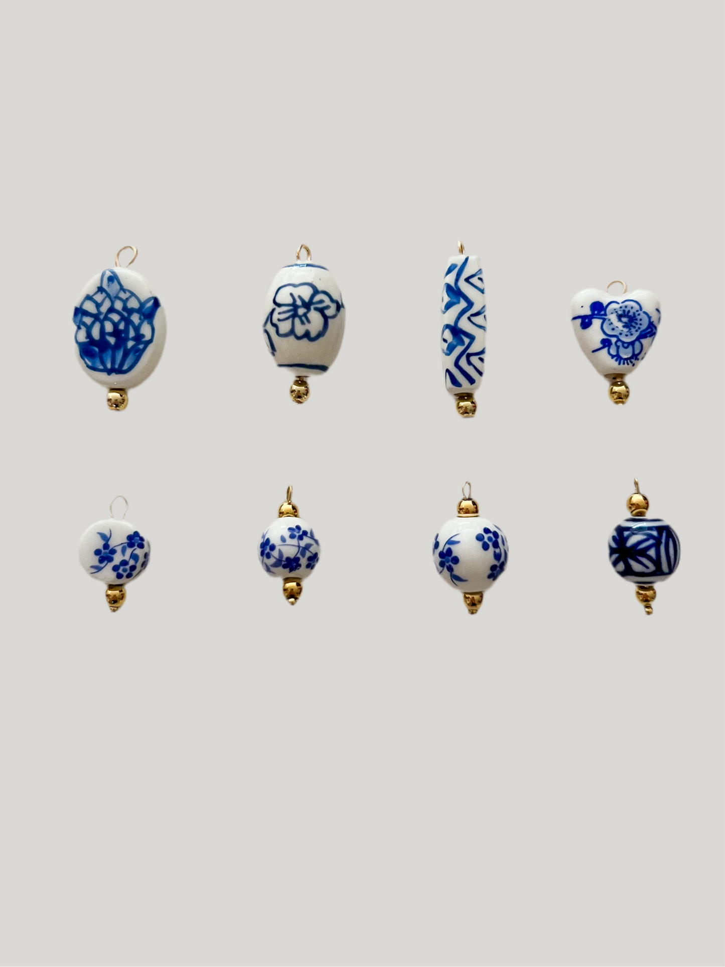Ceramic charms