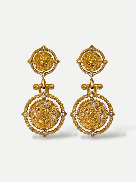 Angel's heart Earrings