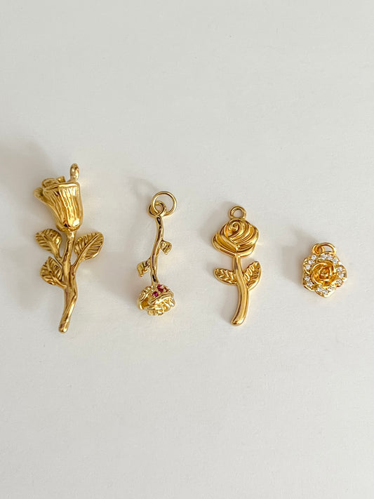 Rose charms