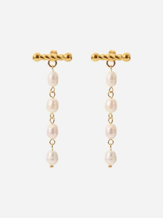 Brisa pearl drop earrings
