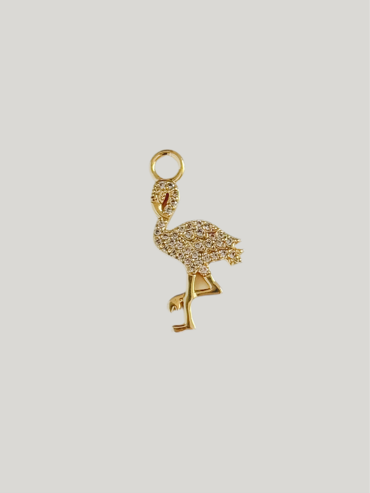 Flamingo charm