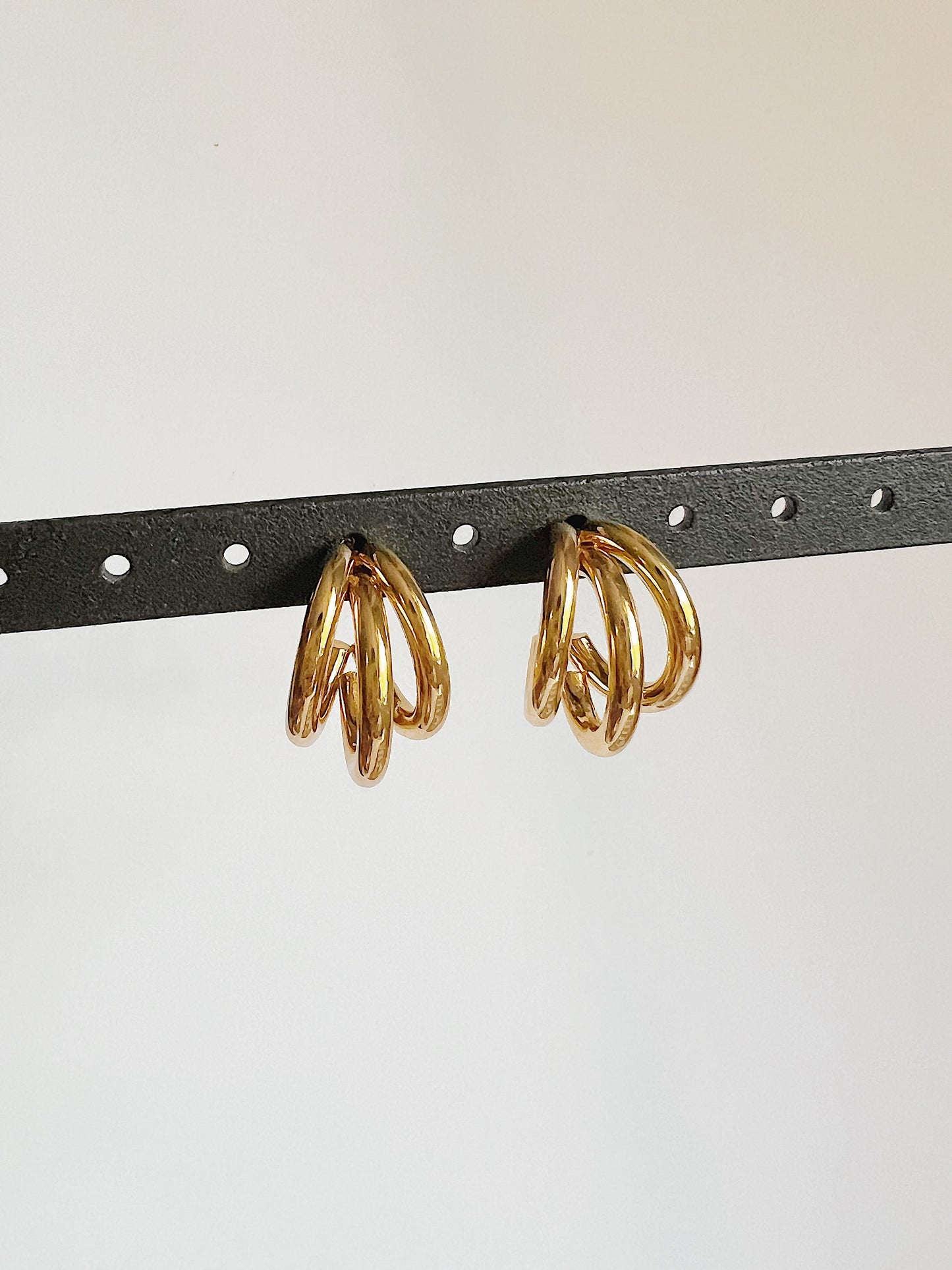 Triple Hoops Earrings