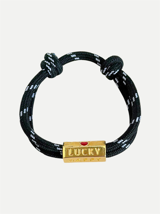 Happy Lucky cord bracelet